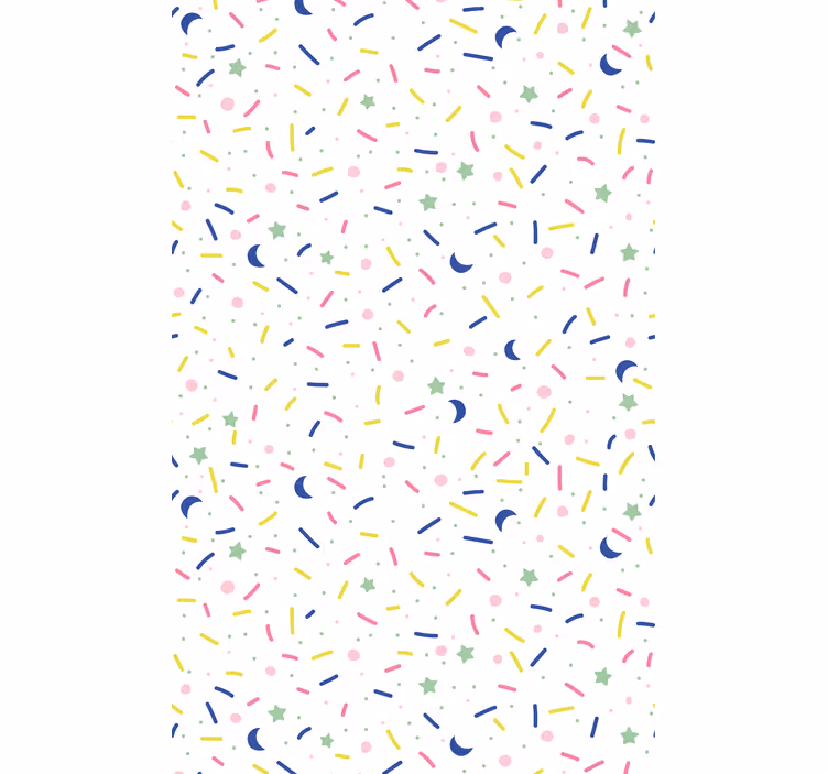 Childrens blind with colorful sprinkles pattern - TenStickers