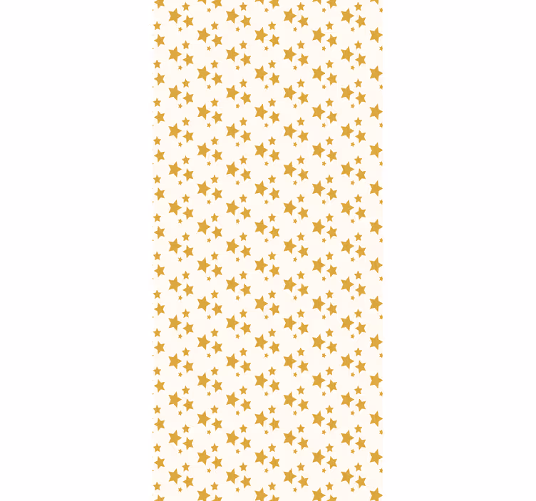 Childrens blind with golden chaotic stars - TenStickers