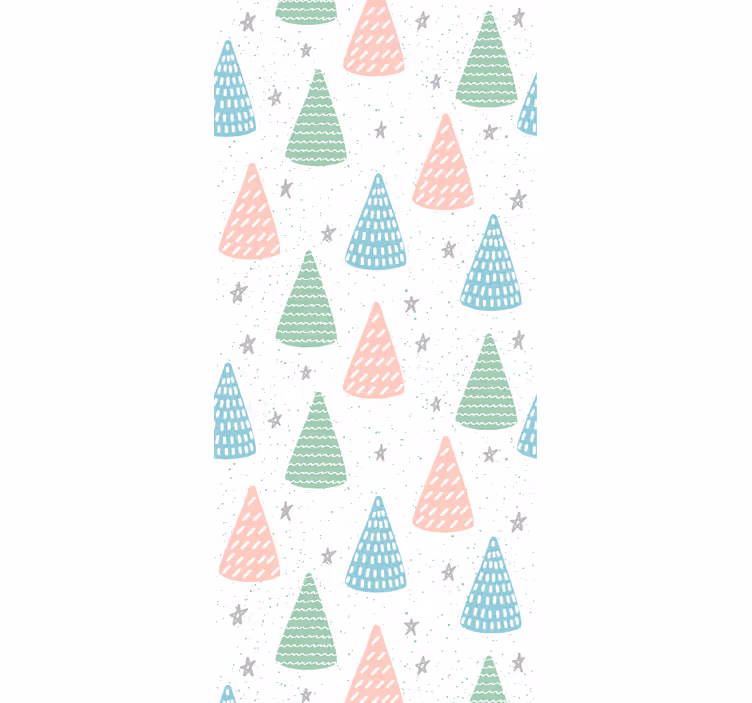 Childrens blind with gray stars and trunks - TenStickers