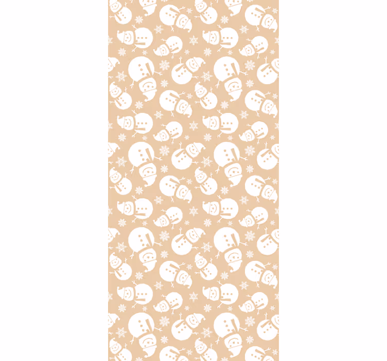 Childrens blind with cheerful snowman faces - TenStickers