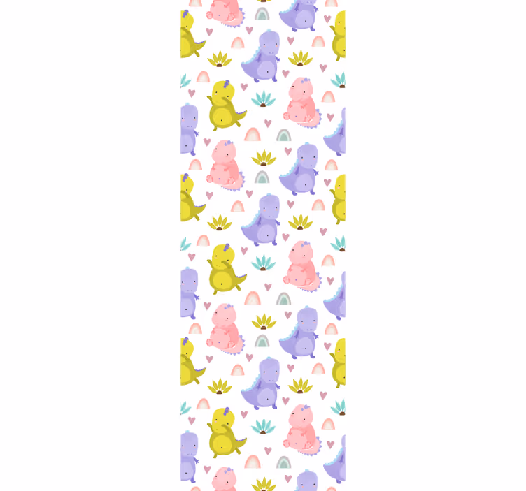Childrens blind with colorful dinosaur pattern - TenStickers