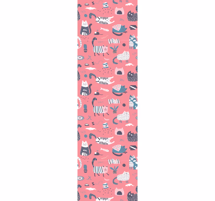 Children's blind nordic kittens - TenStickers
