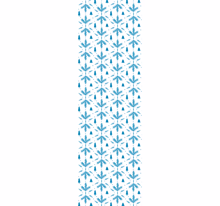 Childrens blind in nordic style seasonal blue - TenStickers
