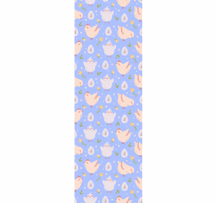 Childrens blind with chicken characters for kids - TenStickers