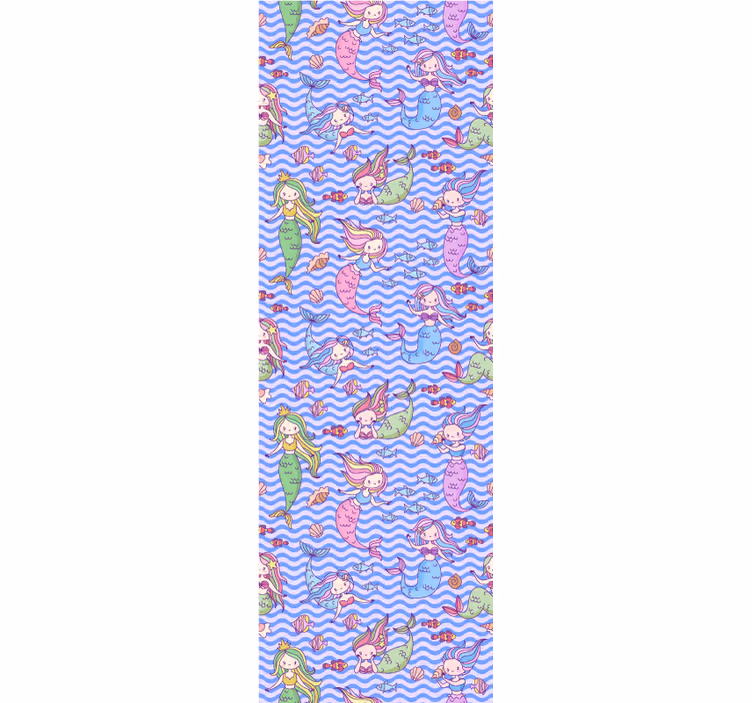 Childrens blind mermaids theme - TenStickers