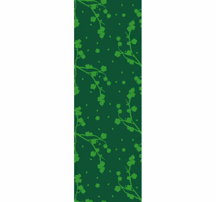 Childrens blind green korean trees and branches - TenStickers