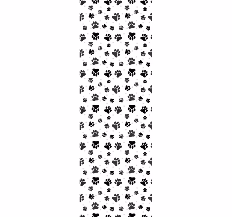 Childrens blind with pet paw pattern design - TenStickers