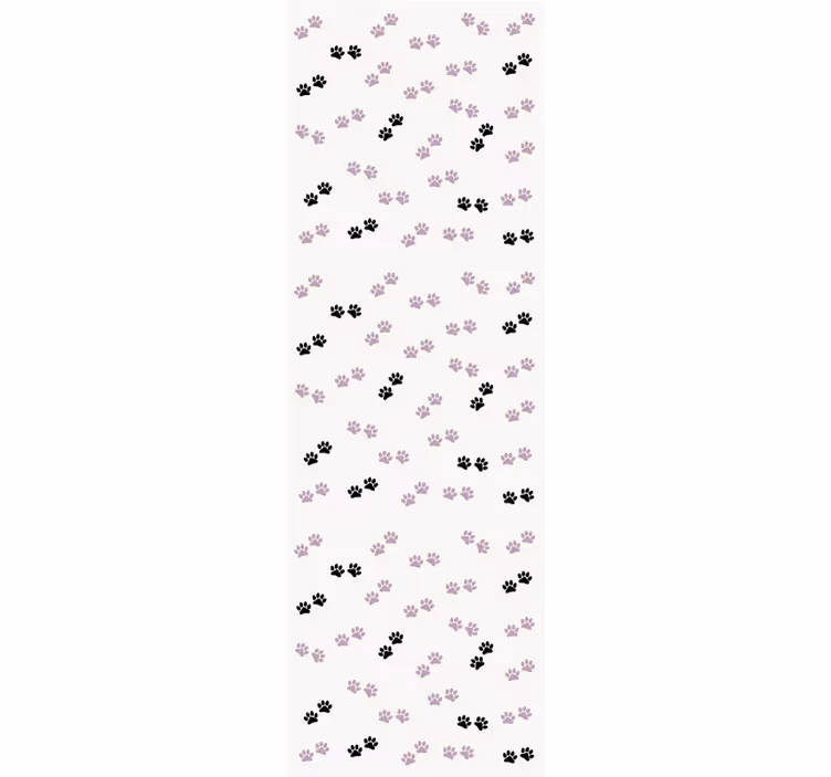 Childrens blind with cat paw prints - TenStickers