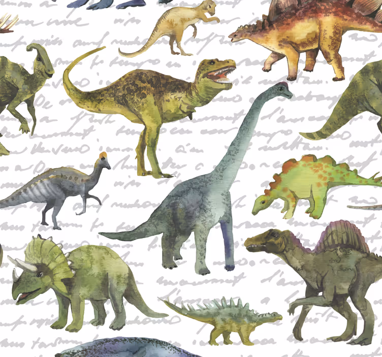 Childrens blind with realistic dinosaurs design - TenStickers