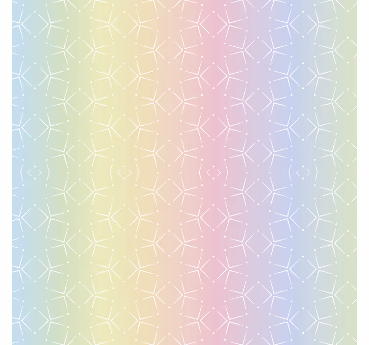 Childrens blind with pastel glitter rainbow design - TenStickers