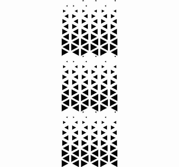 Office blind with geometric ombre effect - TenStickers