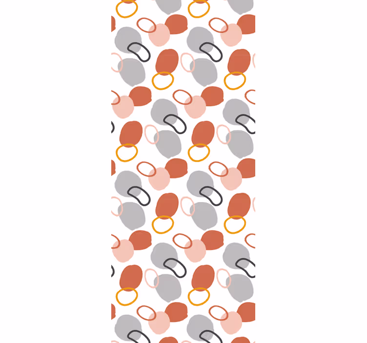 Office blind abstract colorful geometric dots - TenStickers