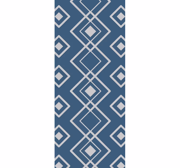 Office blind superfresco easy navy geometric - TenStickers