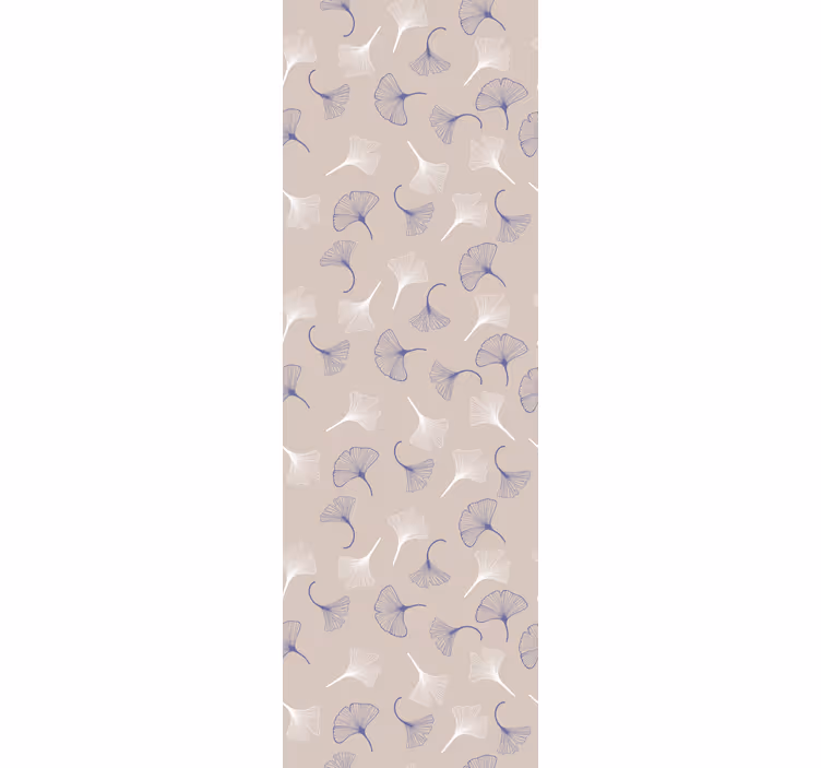 Office blind ginkgo leaves cream - TenStickers