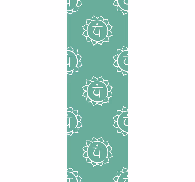 Office blind beautiful heart chakra design - TenStickers