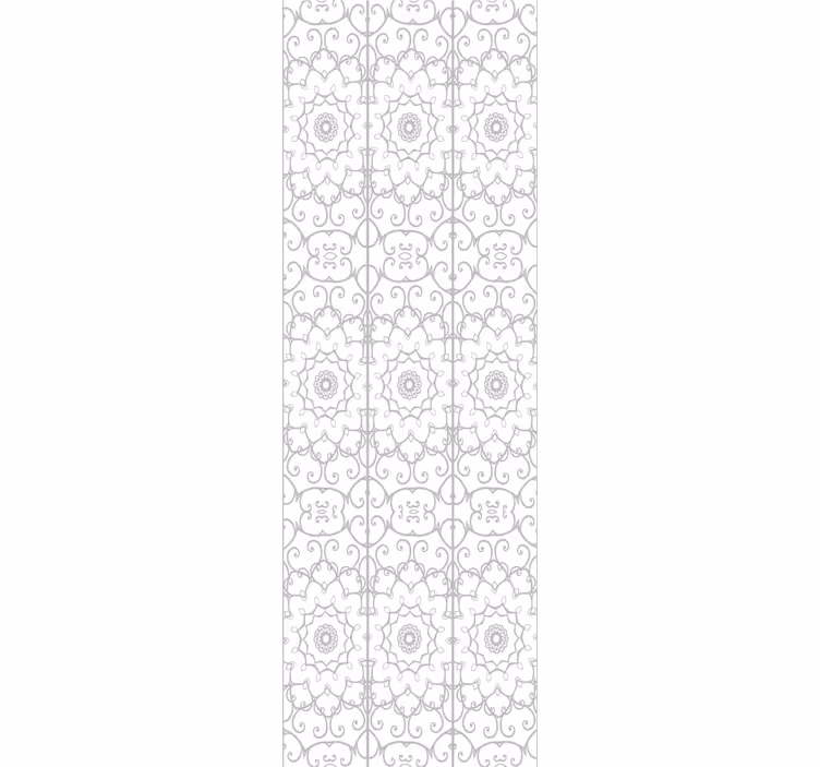 Office blind with floral design - TenStickers