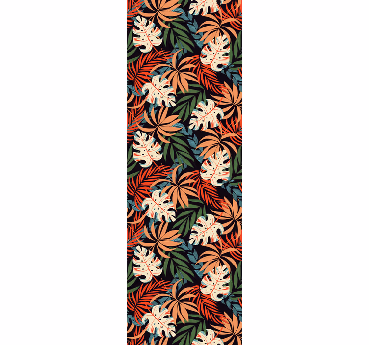 Office blind tropical plants jungle vibe - TenStickers