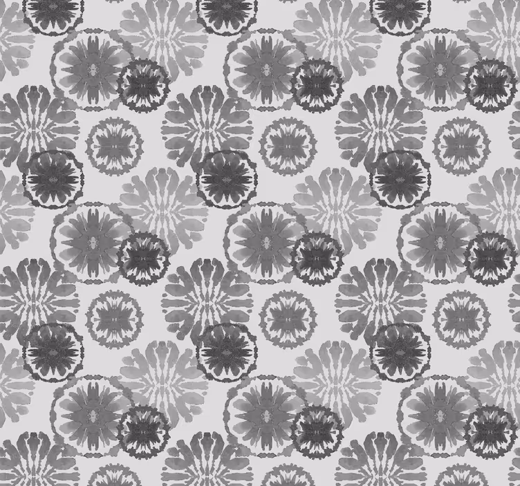 Office blind in grey painted illusion - TenStickers
