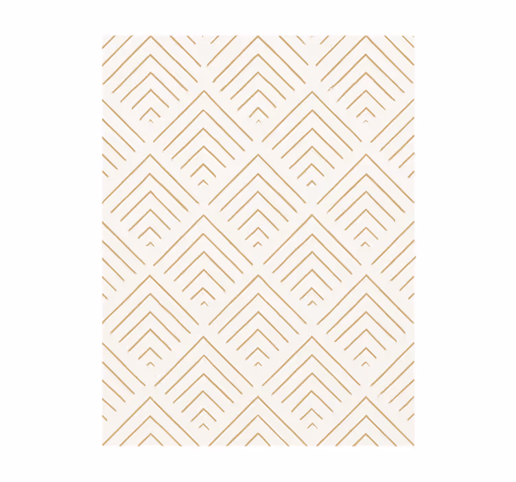 Teenage roller blind with simple geometric chevrons - TenStickers