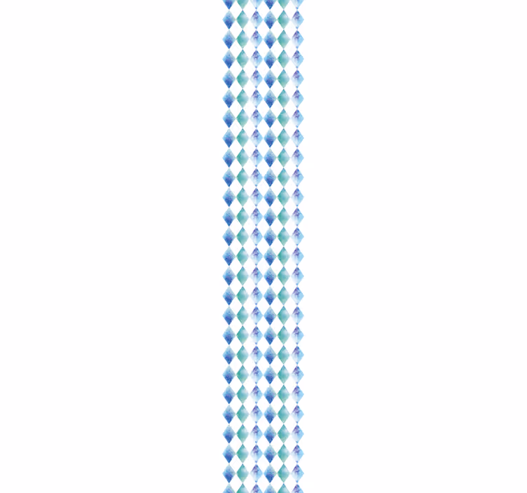 Teenage roller blind watercolour harlequin design - TenStickers