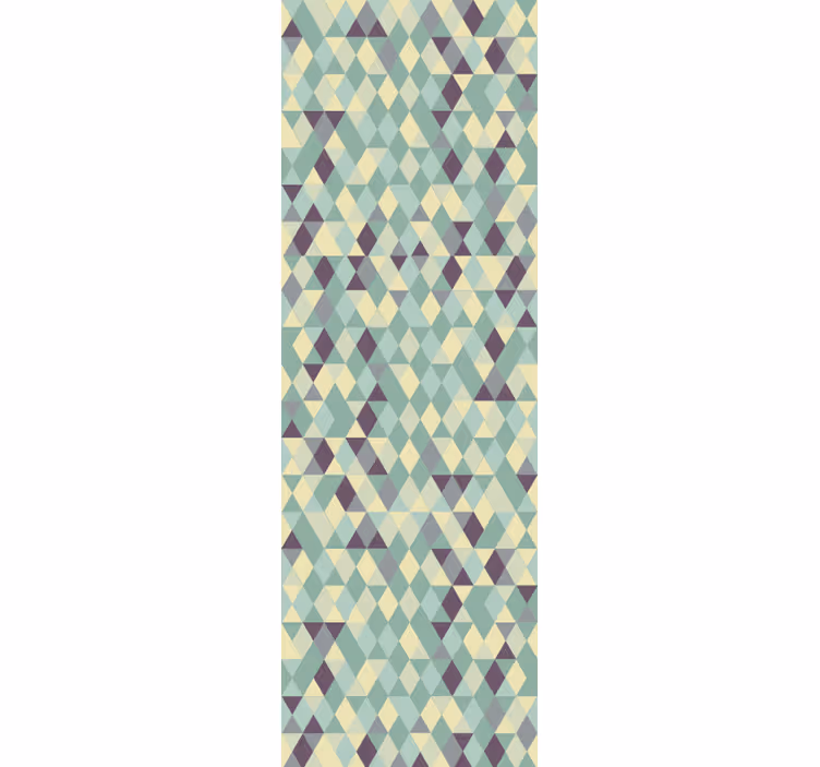 Teenage roller blind ombre geometric patterns - TenStickers