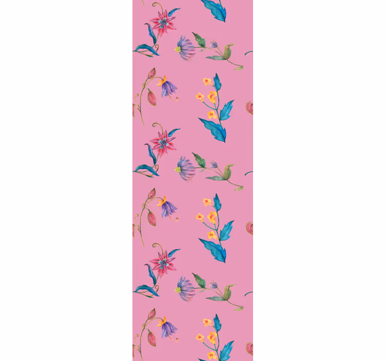 Teenage roller blind eclectic garden design - TenStickers