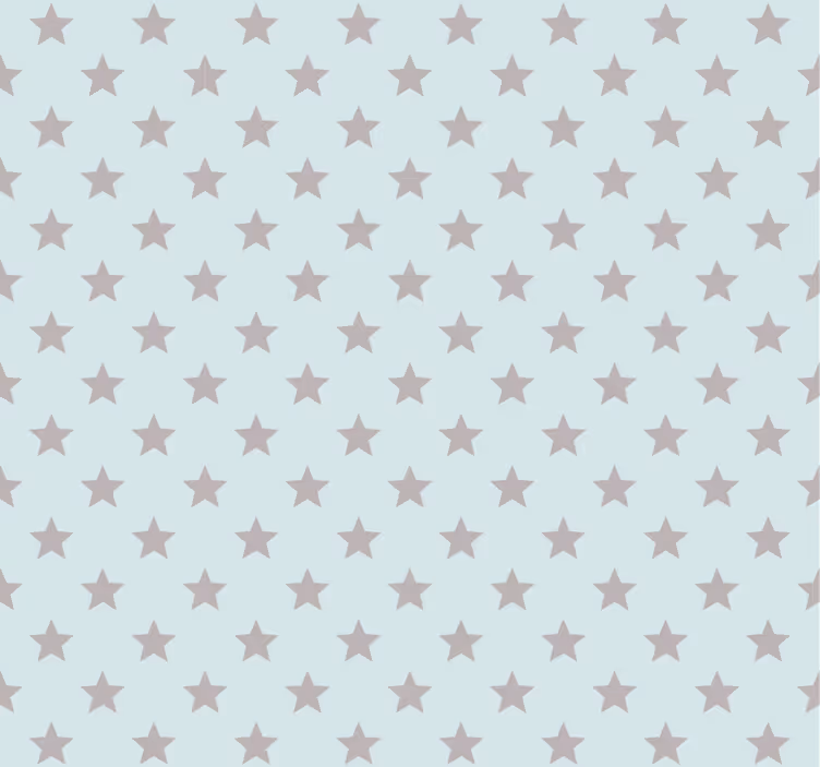 Teenage roller blind blue background with gray stars - TenStickers