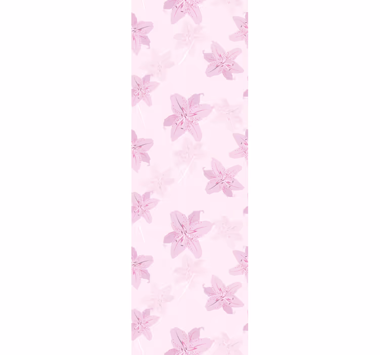 Teenage roller blind with lovely floral design - TenStickers