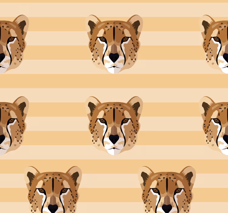 Teenage roller blind leopard print design - TenStickers