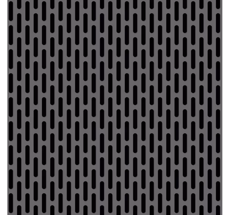 Teenage roller blind with black metal grid design - TenStickers