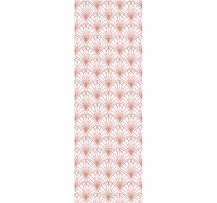 Modern blind elegant art deco fans - TenStickers