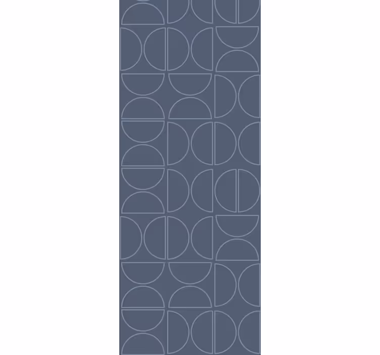 Modern blind geometric gray pattern design - TenStickers