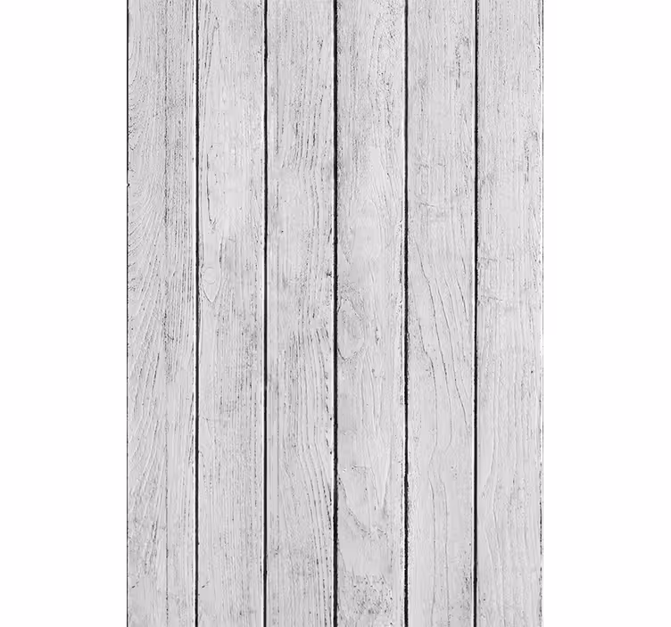 Modern blind japandi style white slats - TenStickers