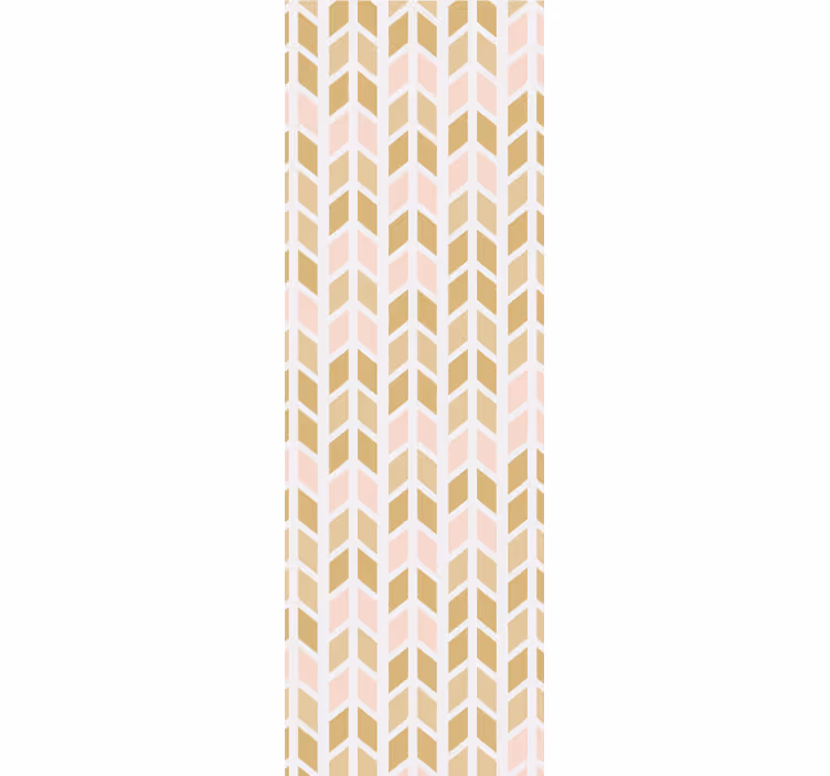 Modern blind with vibrant symbol patterns - TenStickers