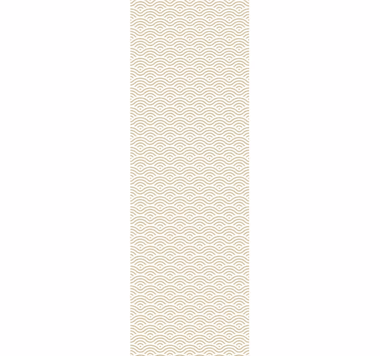 Modern blind serene gentle waves - TenStickers