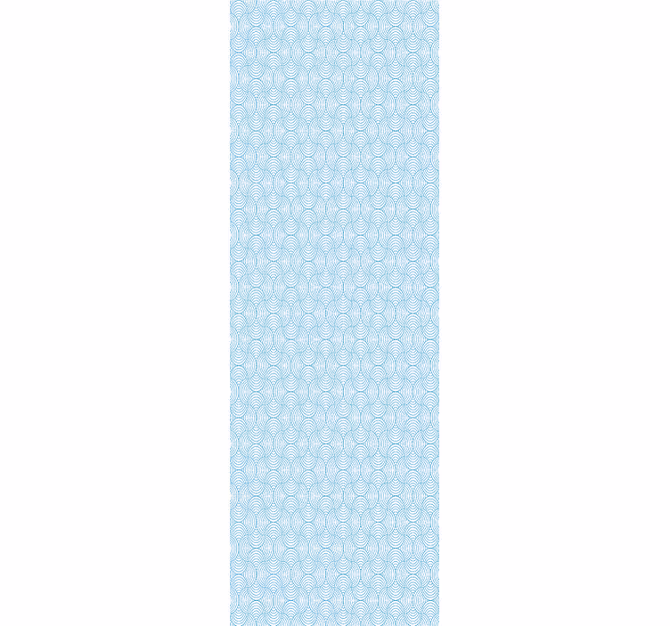 Modern blind with unique wave design - TenStickers
