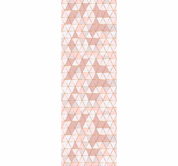 Modern blind with gold lines and light textures - TenStickers
