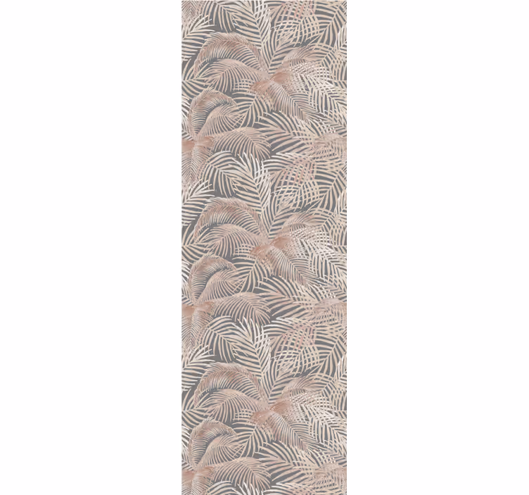 Modern blind with palm leaves design - TenStickers