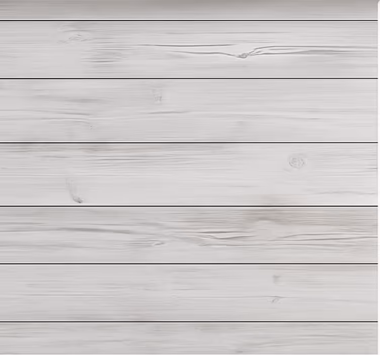 Texture and pattern blind horizontal white-washed timber - TenStickers