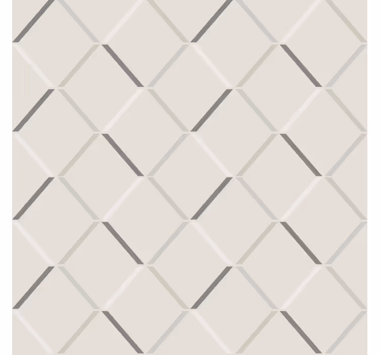 Grey blind nordic diamonds - TenStickers