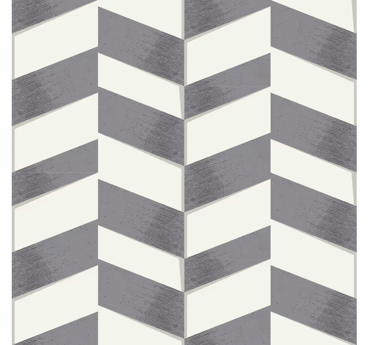 Grey blind in grey chevron design - TenStickers