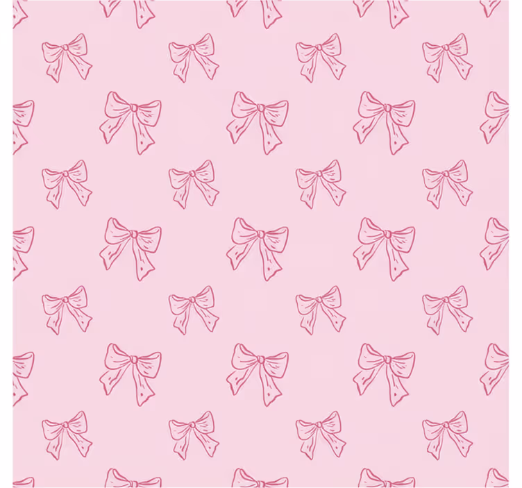 Pink blind with pink bows pattern - TenStickers