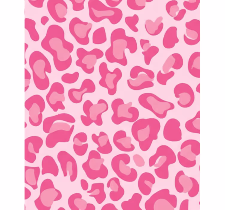 Pink blind in pink leopard print design - TenStickers