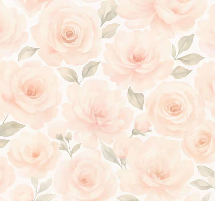 Pink blind in pink peony vintage design - TenStickers