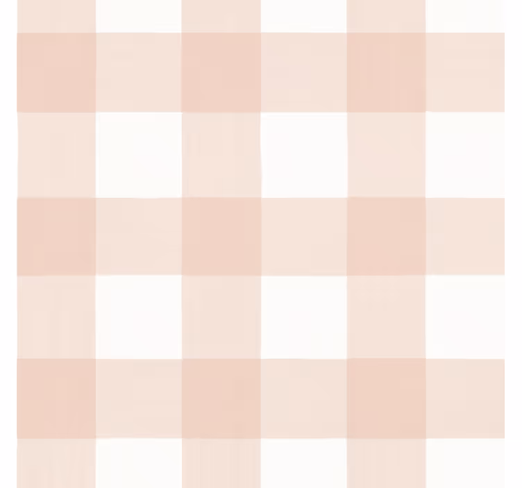 Pink blind in a soft check pattern - TenStickers