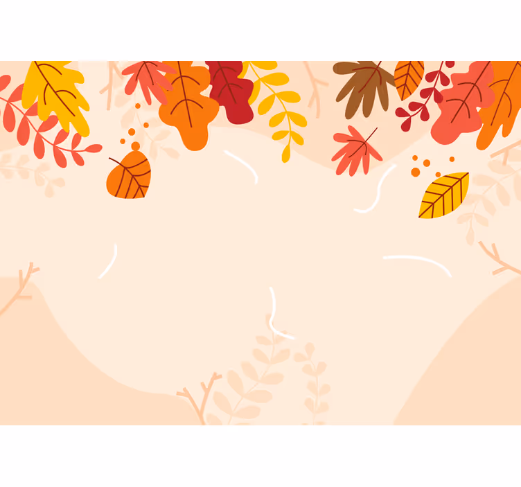 Kitchen blind autumn harvest design - TenStickers