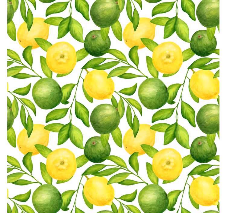 Kitchen blind lemons and limes - TenStickers