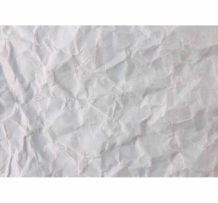 White blind with crumpled paper texture - TenStickers