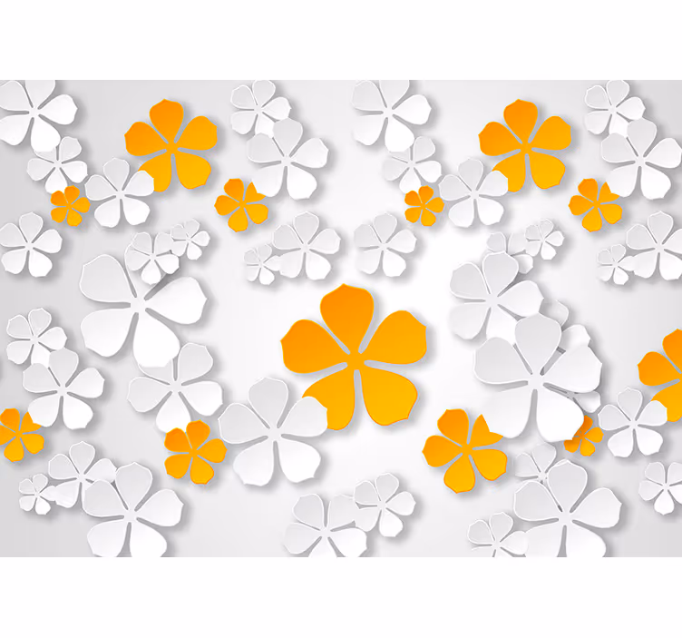 White blind with vibrant contrast - TenStickers
