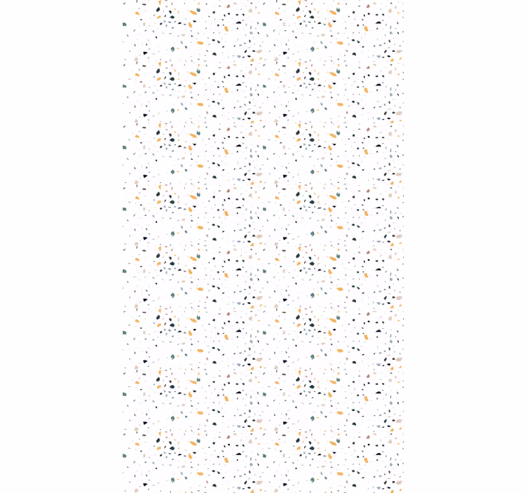 White blind in white terrazzo design - TenStickers